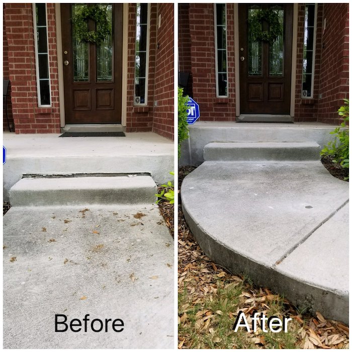 concrete lifting near Carmel